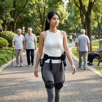 Exosquelette robot en fibre de carbone léger pour la randonnée et l'escalade en plein air