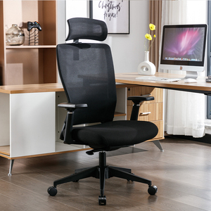 USA kho miễn phí vận chuyển văn phòng sang trọng làm việc CEO Quản lý máy tính điều hành Ergonomic cao trở lại lưới ghế - Product Image 1