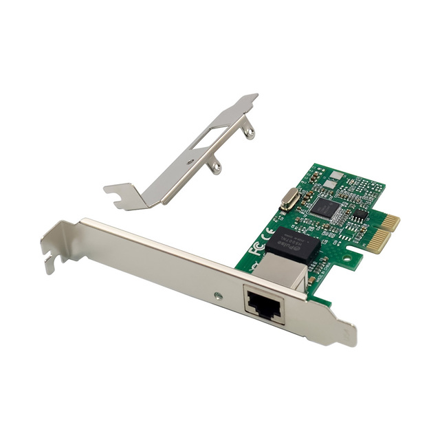For Internal Wired PCI-E X1 Gigabit Server Network Card WGI210AT 10/100/1000M Single-RJ45 HBA in Stock