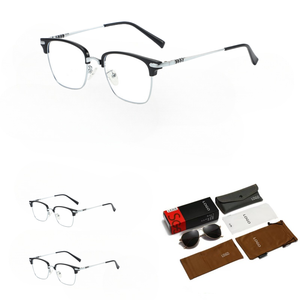 Little Red Riding Book TikTok igual que Anti-Luz Azul fatiga óptica miopía <span class=keywords><strong>gafas</strong></span> hombres medio marco <span class=keywords><strong>gafas</strong></span> marco mujeres - Product Image 1