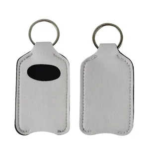 空白白色氯丁橡胶哮喘吸入器支架用于升华的钥匙扣