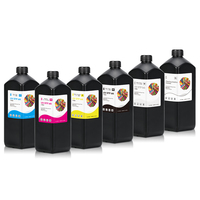 Encre UV DTF 1000 ml à prix d'usine pour Epson 4720, encre UV DTF dorée, encre pour imprimante UV DTF, encre UV DTF de haute qualité pour textile en vrac