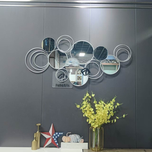 138x66cm Fabrication Usine <span class=keywords><strong>Prix</strong></span> Miroir Mural Décoratif Luxe Grand Or Métal Artisanat Décoration Maison Dropshipping - Product Image 5