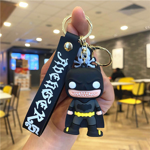 Porte-clés de dessin animé cool le plus vendu, pendentif 3D Spider-Man Deadpool, accessoires pour clés de <span class=keywords><strong>voiture</strong></span>, cadeau pour enfants, porte-clés - Product Image 5