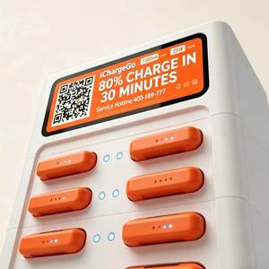 Estación de alquiler de baterías portátiles de carga rápida con 8 ranuras para móviles y teléfonos - Product Image 3