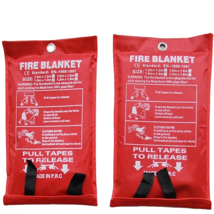 High quality wholesale fire blanket fiberglass fire emergency blanket fiberglass fire blankets