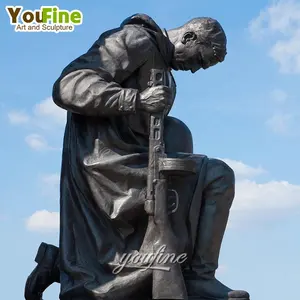 Statue de <span class=keywords><strong>chevalier</strong></span> antique en bronze double grandeur nature à vendre - Product Image 4