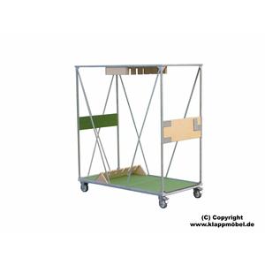 Carrello di trasporto, zincato per tavoli ø 150 cm (Dimensione: Per tavoli rotondi da 150 cm) - Product Image 1