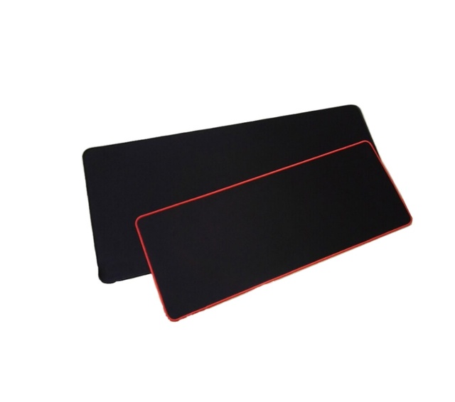 Custom Size Neoprene Natural Rubber Black Blanks Mouse Pads With Free Design Sublimation Stitched Edging Large 200x240 Desk Mat