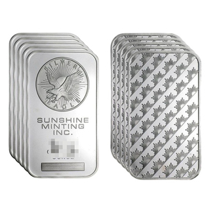Moneda Conmemorativa American Eagle SilveryBar Sunshine, Medalla Cuadrada Conmemorativa <span class=keywords><strong>de</strong></span> Una <span class=keywords><strong>Onza</strong></span> <span class=keywords><strong>de</strong></span> Hierro Plateado - Product Image 4