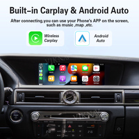 Decodificador de coche con sistema Linux Viknav, interfaz de actualización compatible con Lexus GS 2007-2020, CarPlay inalámbrico, Android Auto, Autolink, Airplay
