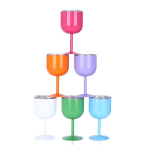 2024 Offre Spéciale <span class=keywords><strong>EMerit</strong></span> fournisseur 4oz 120ml Mini tasse à vin Portable en acier inoxydable tasse à boire en métal gobelet à tige verre à vin rouge - Product Image 1