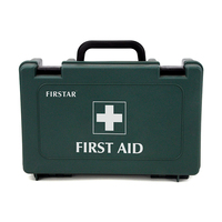Trousse de premiers secours portable en PP, 85 pièces, conforme aux exigences britanniques pour les lieux de travail