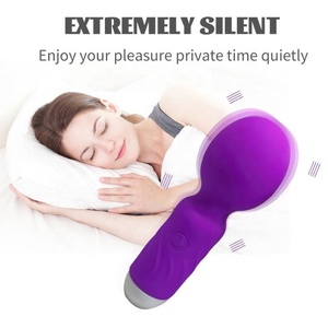 ไวเบรเตอร์สำหรับผู้หญิงเครื่องนวดไม้คทาซิลิโคนเหลวขนาดเล็ก - Product Image 2