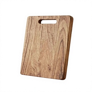 Multifunctional Natural Wood Cheese Board & Chopping Block with <b>Wall</b> <b>Mount</b> Design Rectangle Shape 2cm Thick Reusable Sustainable - Product Image 2