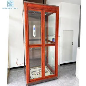 Modernes Design 2-5 Etagen Kleiner Haus-Aufzug Kosteneffektiver Villa-Vakuum-Aufzug mit Getriebeloser Zugmaschine - Product Image 2