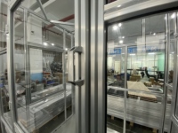 Profilés d'extrusion en aluminium sur mesure Hante, cadre 6000 T5, clôture de sécurité industrielle, équipement de protection de machine, enceinte de protection