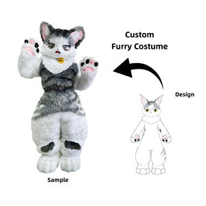 ชุดมาสคอตขนฟูแบบอนิเมะสั่งทำคุณภาพสูงจากโรงงาน น่ารัก สามารถปรับแต่งได้ เหมาะสำหรับเป็นของขวัญให้เพื่อน - Product Image 1
