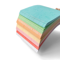 Papel de oficina al por mayor A4 180g papel multicolor escuela Oficina imprimible color copia impresora papel