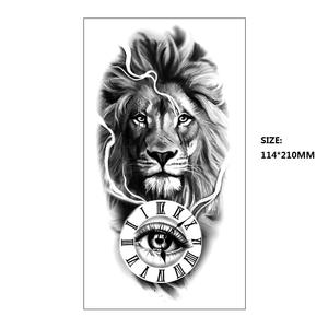 XQB 402-371 Compre Tatuajes Temporales Personalizados <span class=keywords><strong>de</strong></span> Animales, Lobo, León, Tigre, <span class=keywords><strong>Tatuaje</strong></span> Temporal <span class=keywords><strong>para</strong></span> <span class=keywords><strong>Hombre</strong></span> - Product Image 4