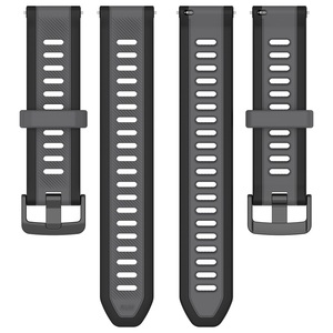 <span class=keywords><strong>Correa</strong></span> de silicona bicolor para <span class=keywords><strong>reloj</strong></span> <span class=keywords><strong>Garmin</strong></span> Forerunner 165 265 255 Vivoactive 3 4 5 <span class=keywords><strong>Venu</strong></span> 2 <span class=keywords><strong>SQ</strong></span> 3 3S de 18mm, 20mm y 22mm - Product Image 6