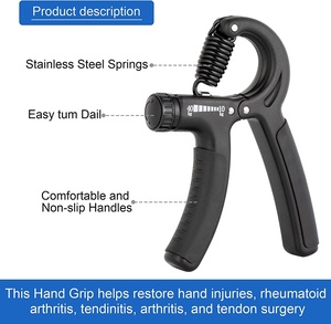 Thiết Bị Tập Thể Dục Dụng Cụ Tập Sức Bền Kẹp 11-132 LB Có Thể Điều Chỉnh Dụng Cụ Tập Cẳng Tay Ngón Tay - Product Image 3