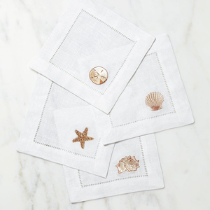 Serviettes de cocktail en coton et lin avec logo personnalisé d'un fournisseur de serviettes pour hôtels et complexes hôteliers - Product Image 1