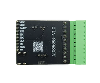 Convertidor analógico a digital ADS8688IDBTR - Adquisición de datos ADS8688, ADC de 16 bits y 8 canales, entrada bipolar SAR