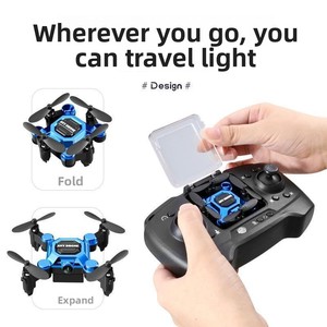 Mini Helicóptero RC Plegable <span class=keywords><strong>Mosquito</strong></span> con Cámara Aérea, Mini Aeronave FPV - Product Image 3
