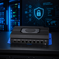 Firewall Industri Mini PC I3-1215U I5-1235U 10 Core 6*Intel I226V Gigabit LAN 2x10Gbps SFP+ Router Gateway Keamanan Jaringan