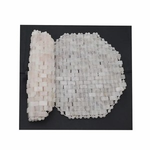 Natürliche Edelstein-Jade-Schlafmaske Rosenquarz-Breitmaske Anti-Aging heiß oder kalt Steine-Augenmaske verwenden - Product Image 6