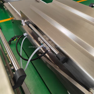 เครื่องบรรจุสุญญากาศสองช่องเครื่องบรรจุสเต็กหมูปลาแซลมอนแบบสุญญากาศสำหรับสายการผลิตเนื้อสัตว์ - Product Image 5