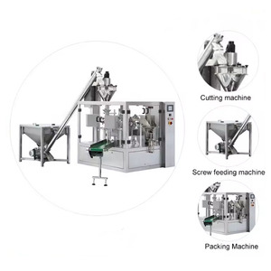 Tự động doypack máy đóng gói cho pre-chế tạo Giấy túi nhựa/Túi Phim thực phẩm cho các loại gia vị cà phê trà ca cao pha cà phê - Product Image 3