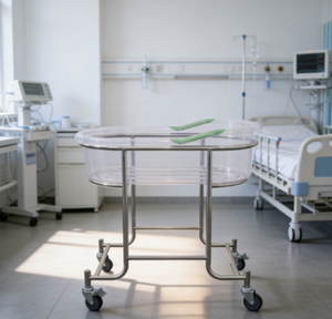 Cuna Médica Plegable Portátil HOCHEY MEDICAL, Altura Ajustable, para Uso Hospitalario - Product Image 2