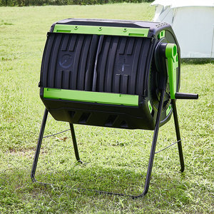 <span class=keywords><strong>Composteur</strong></span> de culbutage pour l'extérieur Poubelle à compost à double rotation pour le <span class=keywords><strong>jardin</strong></span> et l'extérieur - Product Image 3