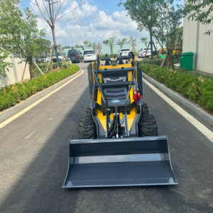 Archer tambahan mesin pemuat kemudi selip Mini dengan Hengli silinder hidrolik mesin bensin & kualitas Motor selip kemudi - Product Image 1