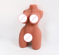 Copa de Masturbación Masculina de 3.52 kg con Núcleo Suave y Vibración para Simulación de Molde de Pecho, Juguete Sexual 100% Impermeable para Hombres