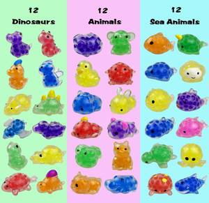 मोची स्क्विशी खिलौने मिनी स्क्विशी kawaii पशु पानी मोती डायनासोर के साथ समुद्र जानवरों खिलौने बच्चों के लिए - Product Image 5
