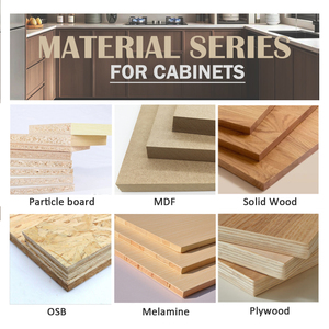 Gabinetes de <span class=keywords><strong>Cocina</strong></span> Modernos de Lujo con Isla Redondeada, Diseño Minimalista, Madera Contrachapada MDF con Acabado en Veta de Madera, Armarios de Almacenamiento Integrados - Product Image 5