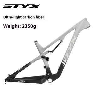 Bicicleta de Montaña <span class=keywords><strong>STYX</strong></span> para Descenso Todoterreno con Cuadro de Fibra de Carbono, Suspensión Trasera Suave y Eje Pasante de Aleación/Aluminio - Product Image 2
