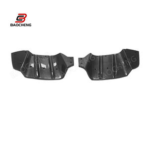 Pare-chocs arrière de diffuseur arrière en fibre de carbone véritable de style Bkss pour Chevrolet <span class=keywords><strong>corvette</strong></span> C7 <span class=keywords><strong>2014</strong></span> + pièces de carrosserie extérieures - Product Image 1