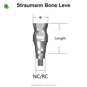 Straumann BL <span class=keywords><strong>Scan</strong></span> Body Dental Implant <span class=keywords><strong>Scan</strong></span> Coping, compatible avec les bases de données Exocad ou <span class=keywords><strong>3Shape</strong></span>, accepte les commandes OEM personnalisées pour cliniques dentaires - Product Image 1