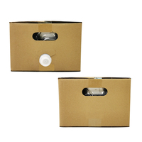 Sac BIB aseptique recyclable de 5 L avec valve pour vin, jus et lait, thermoscellable, imprimé en héliogravure, en plastique NY/PE+PE