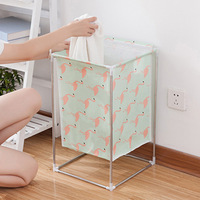 Usine en gros créatif pliant dessin animé panier à linge grande capacité vêtements sales sac de rangement étanche jouet panier de rangement