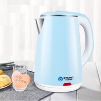 Bouilloire électrique Wasserkocher en acier inoxydable anti-brûlure 2.0l samovar chauffe-eau cruche