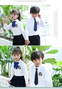 Trường Trung Học Phù Hợp Với OEM Trường Quần Áo Chàng Trai Cô Gái Phù Hợp Với Cho Trường Tiểu Học Áo Sơ Mi Và Ăn Mặc Tùy Chỉnh Tùy Chỉnh Đồng Phục Phong Cách - Product Image 2