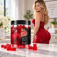 OEM AegleWell BBL Gooey Gummies 3000mg Ingrédients végétaux actifs Formule transparente Lifting et remodelage des fesses