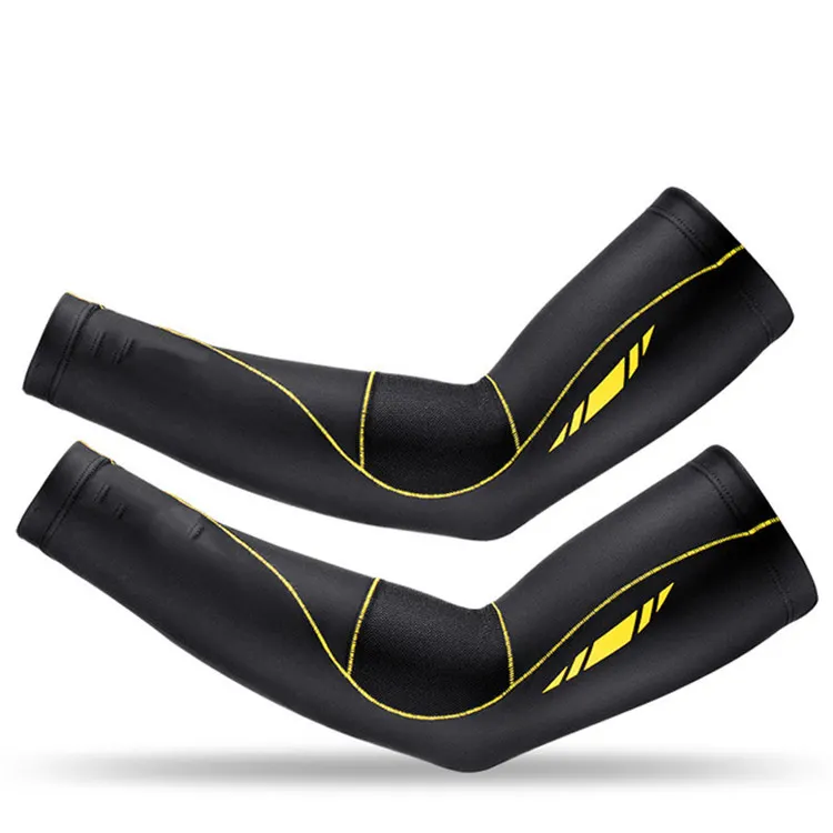 Custom Design Sun UV Protection Arm Sleeve Cover Outdoor Sports Cycling/Bike/Bicycle Breathable Sports Arm Warmer Sleeves