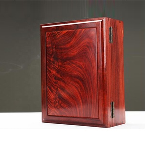 Hộp gỗ lớn sang trọng để đóng gói hộp quà lưu niệm hộp gỗ cổ điển để đóng gói chai rượu vang - Product Image 2