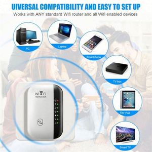 Amplificador y Extensor de Señal WiFi Inalámbrico al por Mayor, Diseño de Bollo Pequeño, Plástico Ecológico, Router Portátil para el Hogar - Product Image 5